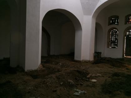 Усиление колон в храмовой части 22.11.2018